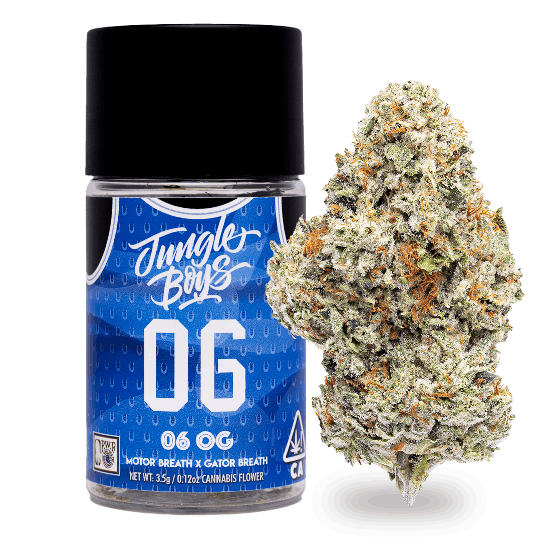jungle boys 06 og zaza zone weed jar 3.5g cannabis flower