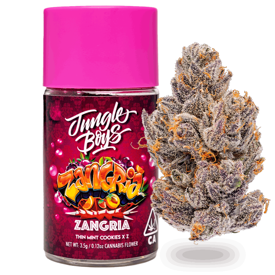 jungle boys zangria zaza zone weed jar 3.5g cannabis flower