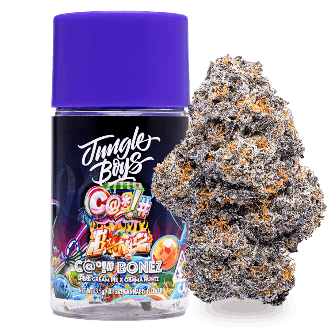 Jungle Boys Candy Bonez Zaza Zone Weed Jar