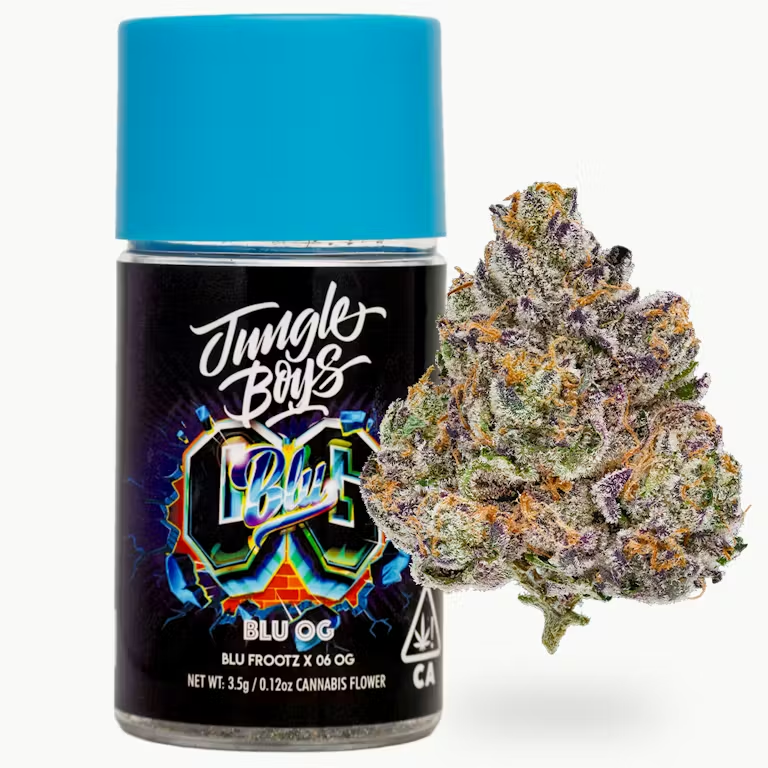 Jungle Boys Blu OG Zaza Zone Weed Jar